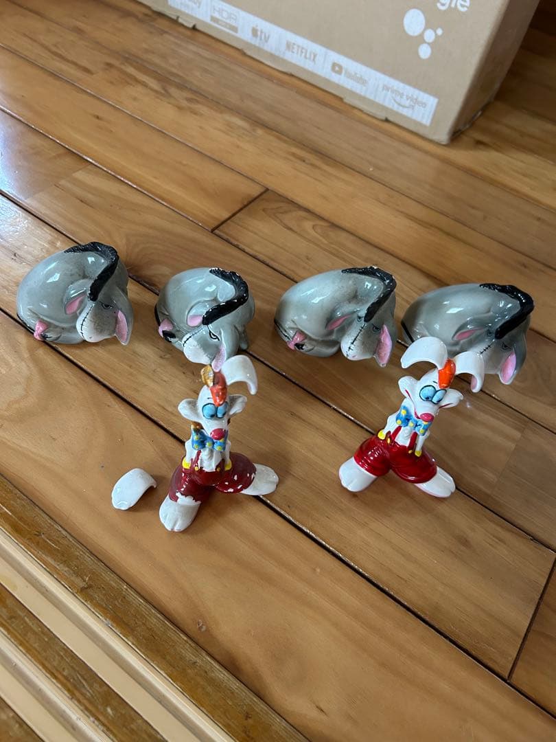 ディズニー　陶器　置物