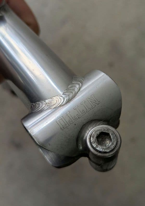 日東 nitto 1インチ スレッドステム 25.4 80mm クロモリ