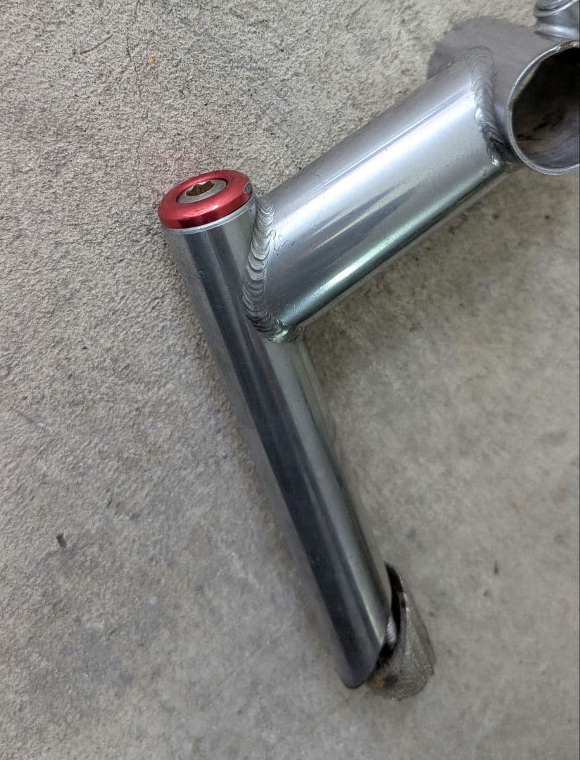 日東 nitto 1インチ スレッドステム 25.4 80mm クロモリ