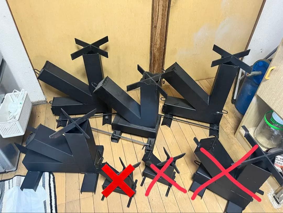 自作ロケットストーブ　5台　まとめ売り！ ハンドメイド　直接引き取り限定！！