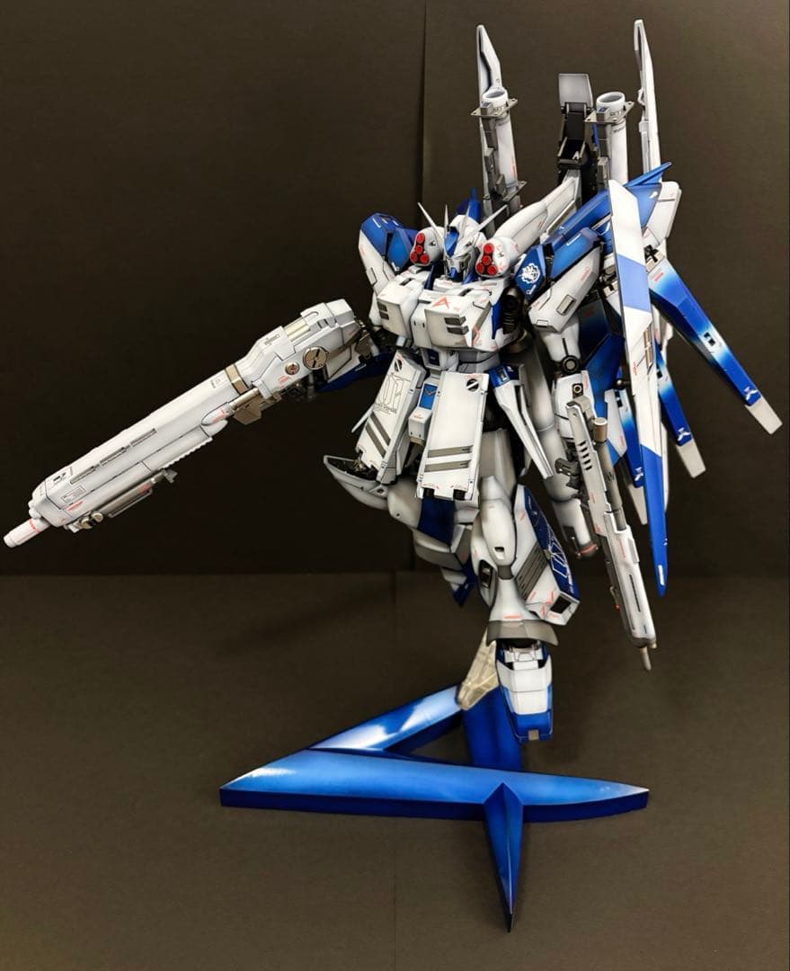 r*c様 MG HI-νガンダム　ver.ka HWS装備　全塗装完成品