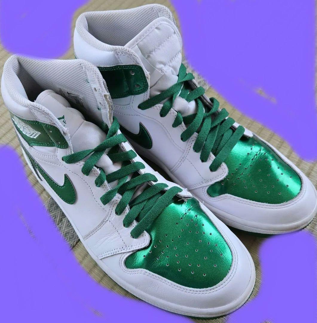 シューズ(男性用) JORDAN1 golf RIC GREEN 28cm used