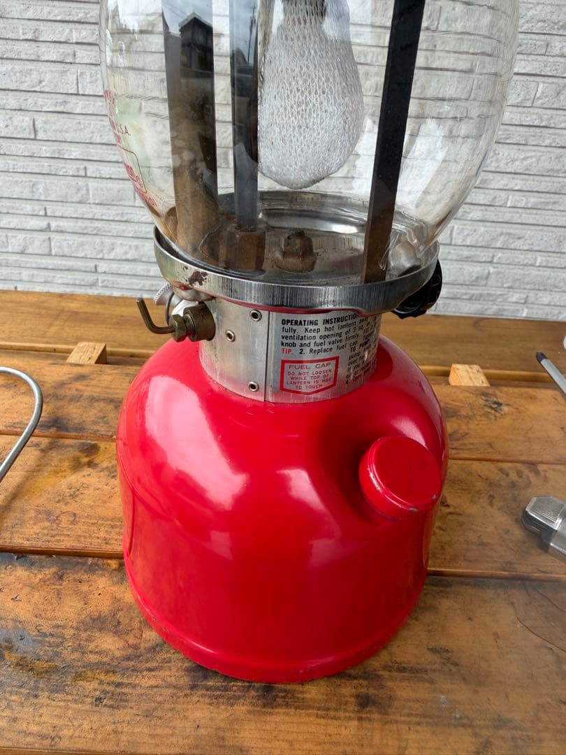 コールマン　200a 78/9 バースデーランタンに！稼働品です