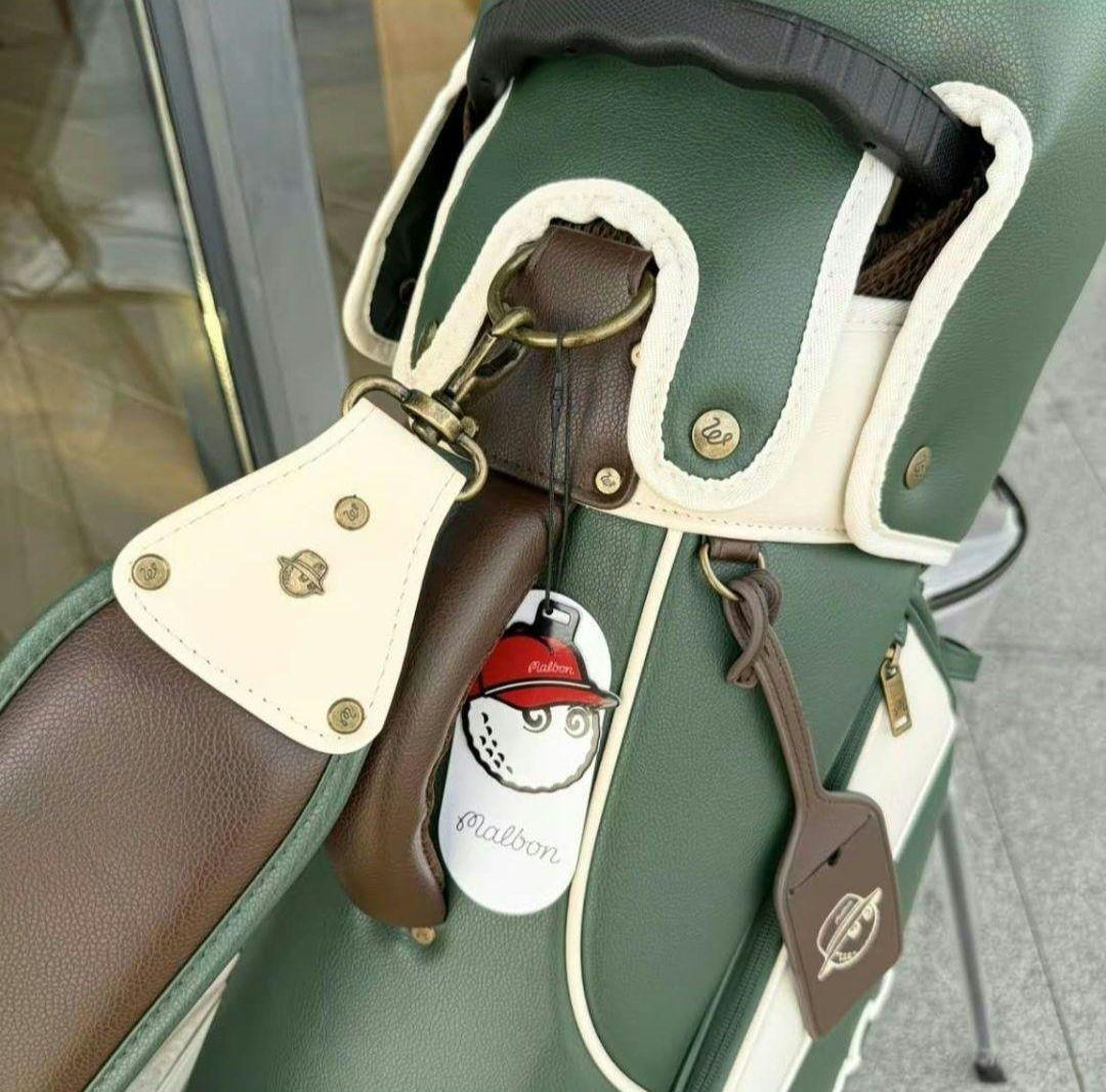 malbon golf マルボン キャディバッグ グリーン新品