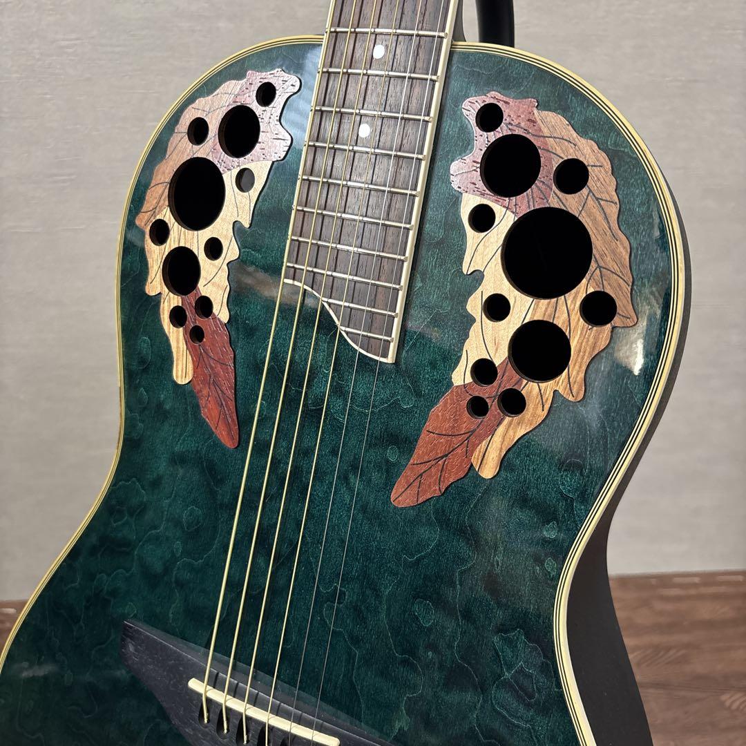 【美品】 Ovation Celebrity C741 ギグバック付