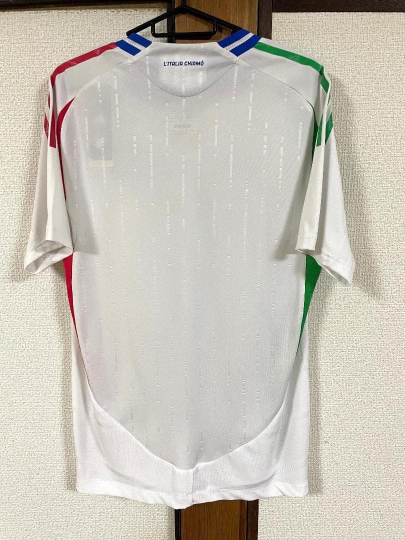 正規品 イタリア代表 24 オーセン アウェイ ユニ 日本XL 定価17600円