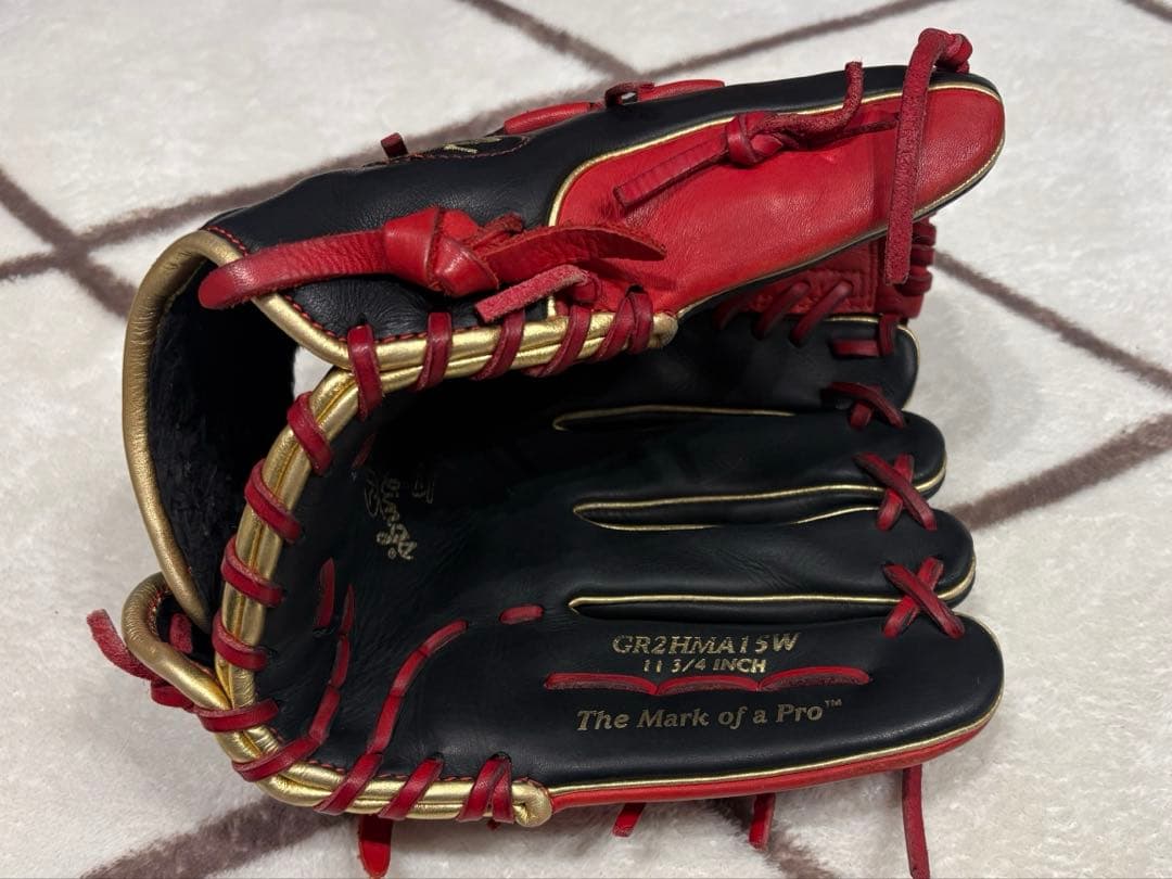 ローリングス　軟式投手用グラブ HOH MLBカラーシンク　サイズ11.75