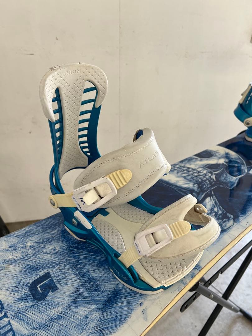 ROSSIGNOL 布施忠モデル　BURTON UNIONバインディング　板2枚