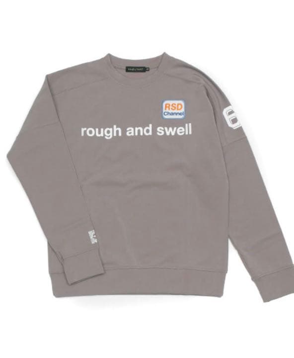 rough&swell BIG ARCH SWEAT ベージュ　M