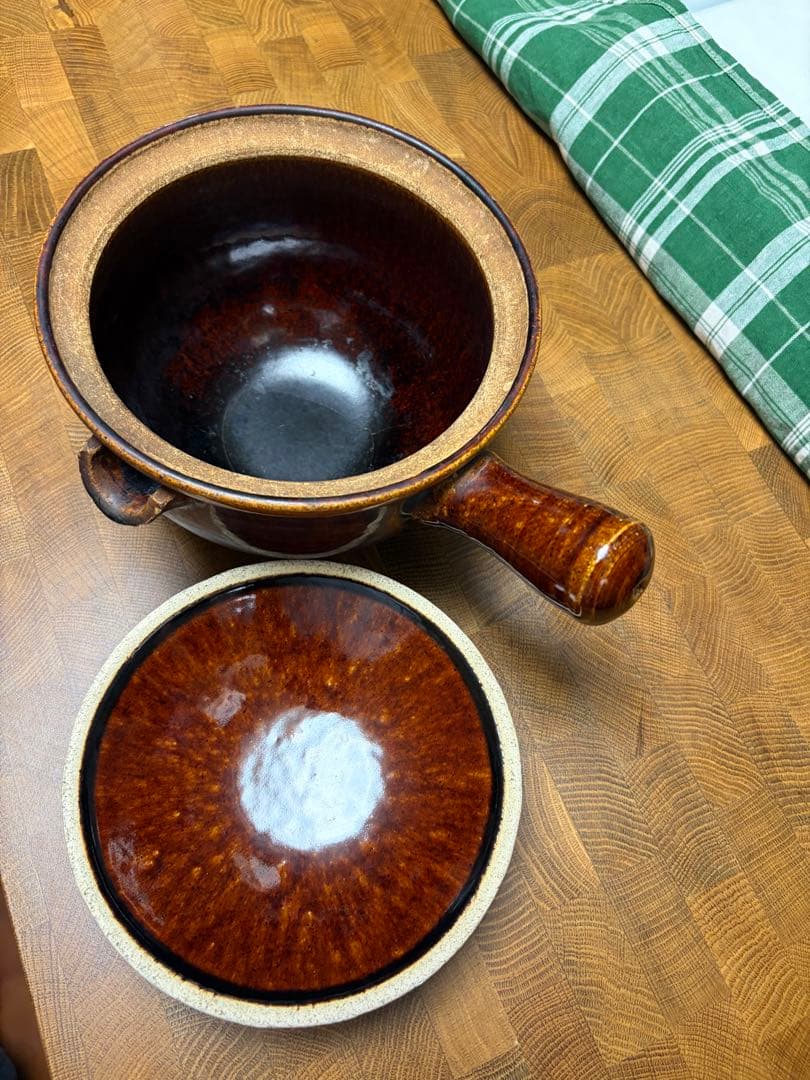 カネダイ陶器 5寸行平 黒　土鍋　ゆきひら