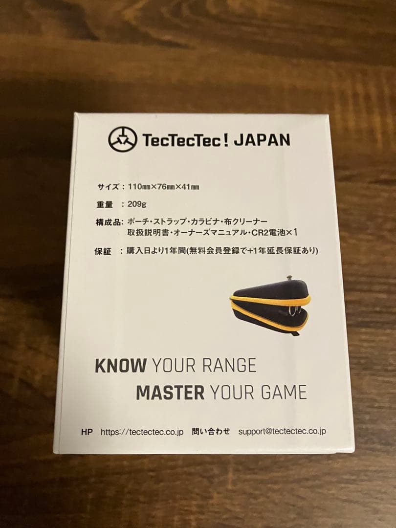 TecTecTec! ULT-X 800 レーザー距離計 ゴルフ 距離測定器