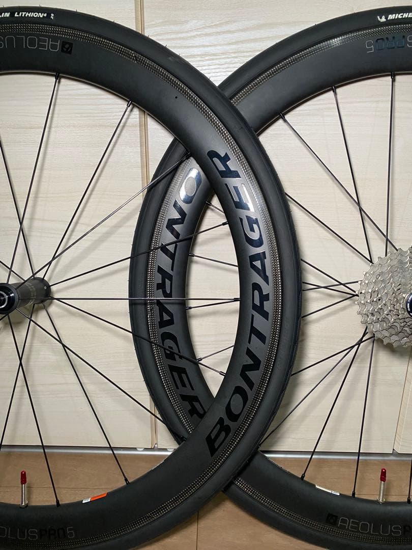 【低走行】BONTRAGER Aeolus Pro5 TLR 50mm RIM