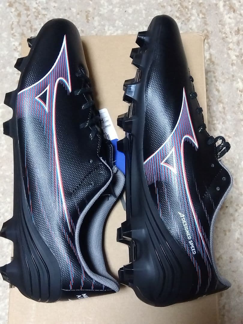 スパイク／サッカー・ラグビー／28.0／黒／P1GA236501／新品・未使用品