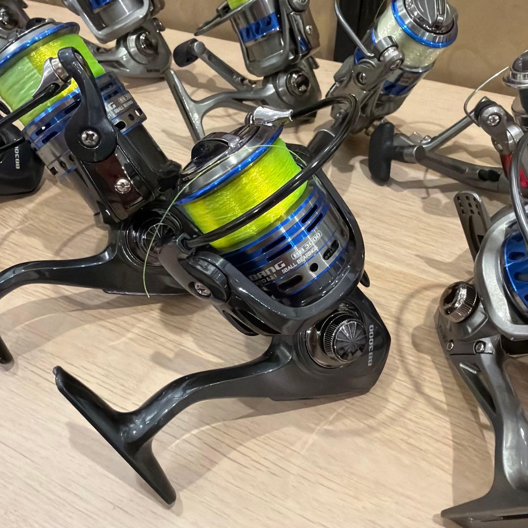 スピニングリール 11個セット 上州屋