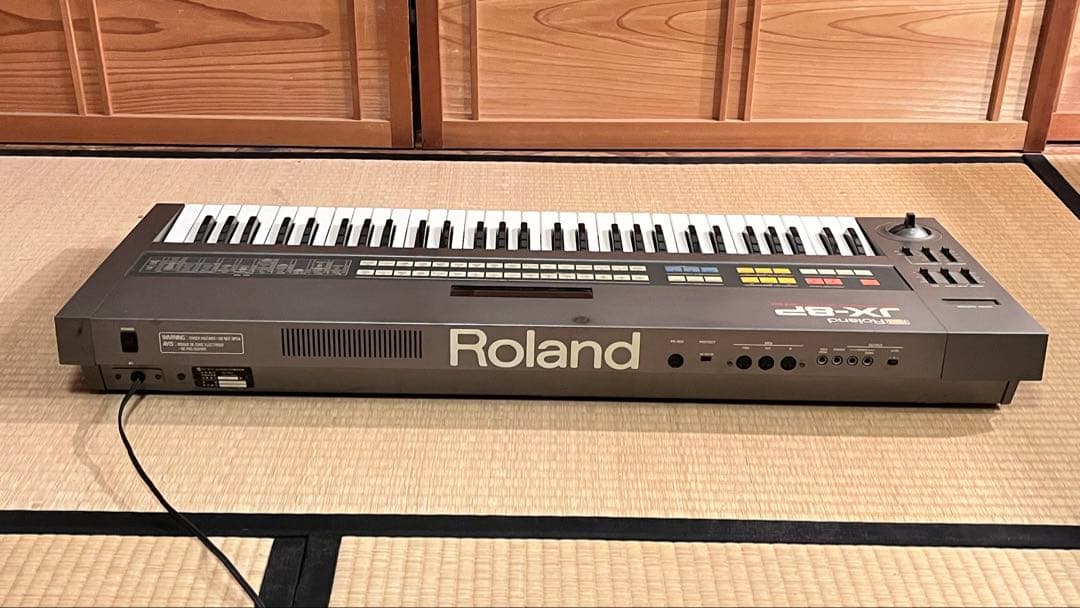 【動作確認済】Roland JX-8P アナログシンセ ハードケース付 MIDI