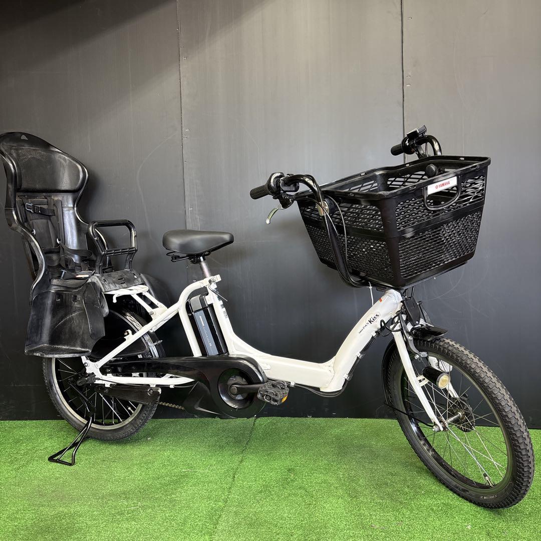 電動自転車 YAMAHA PAS kiss ホワイト　50