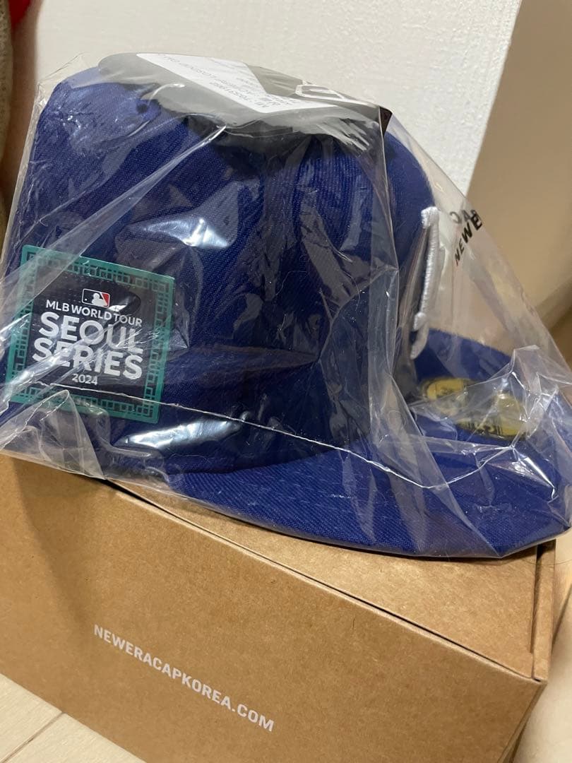 MLBソウルシリーズ韓国NEW ERA限定キャップ ドジャース