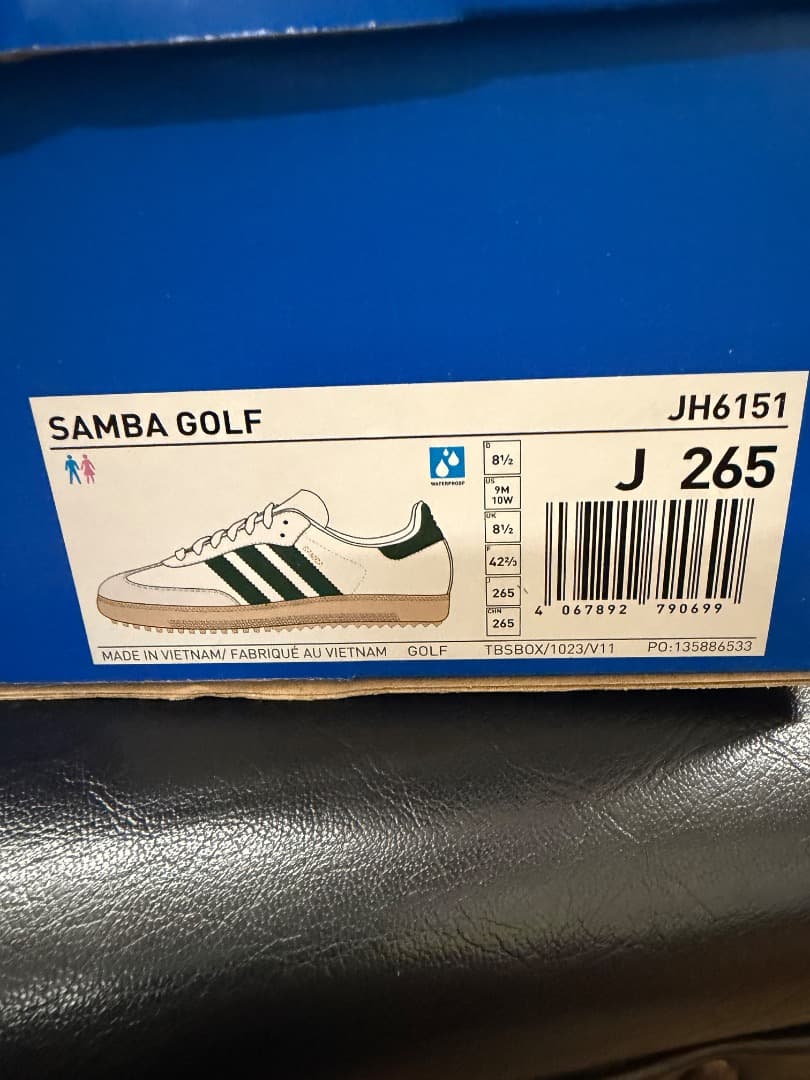 アディダス　SAMBA GOLG JH6151