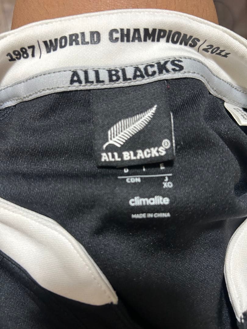 ALL BLACKS ラグビーユニフォーム