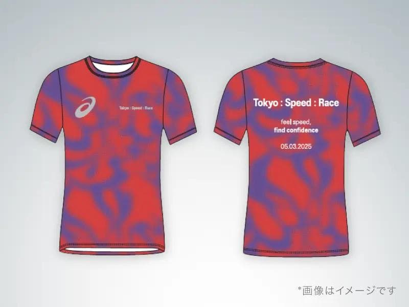 ASICS　Tokyo : Speed : RaceオリジナルTシャツ