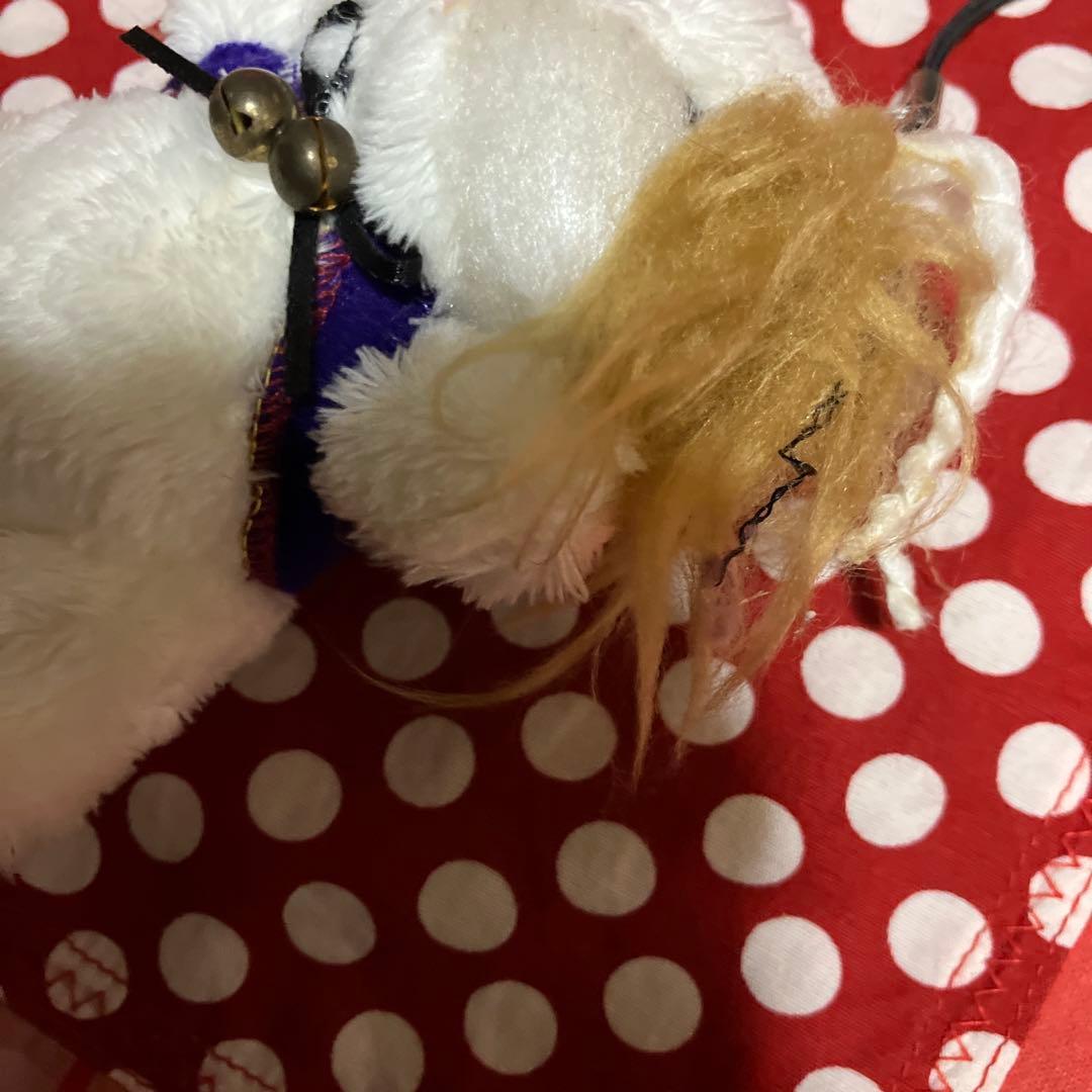 犬ぬいぐるみ シーズー鈴付き 約15cmヤクルトshe'sシーズ　懸賞　非売品