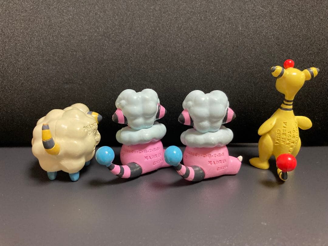 ポケモン　モンコレ　メリープ　モココ×２　デンリュウ