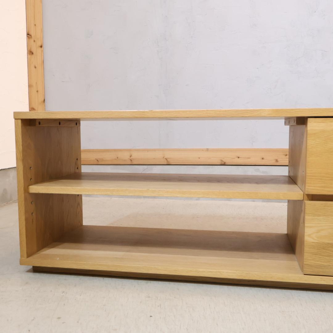無印良品 MUJI オーク材 AVラック シンプル TVボード 150cm