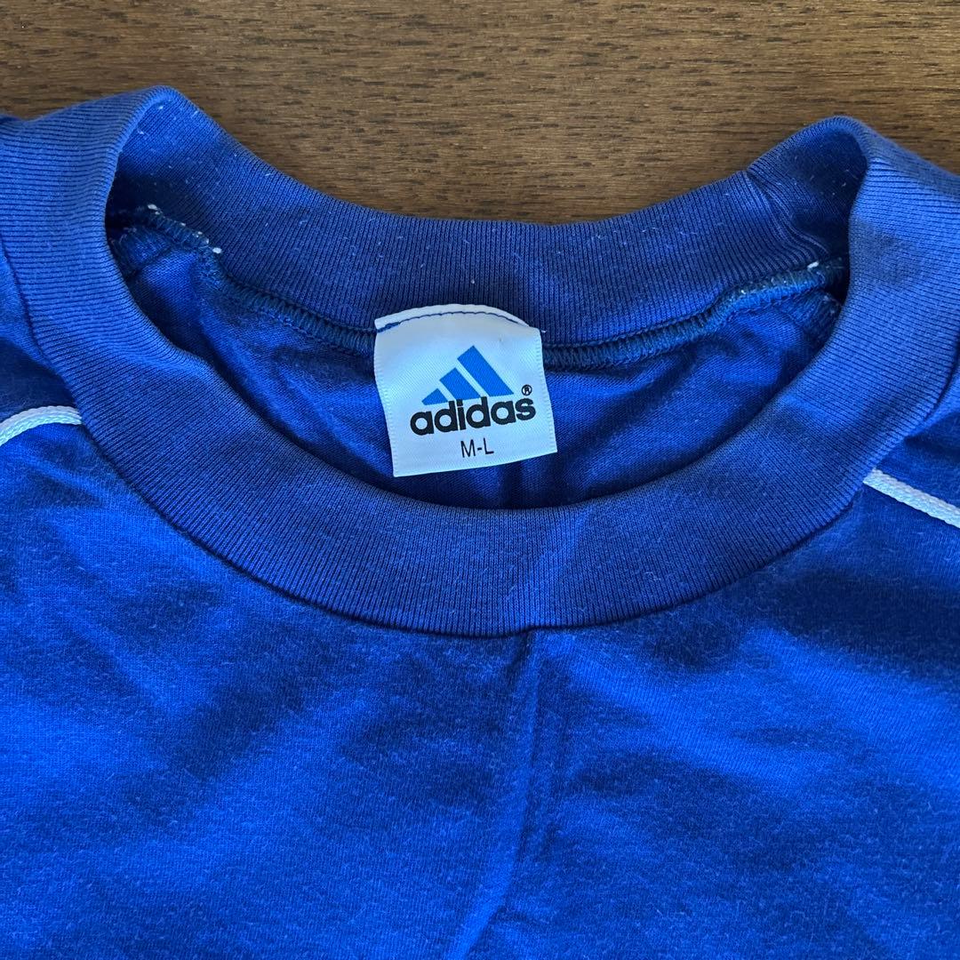 日本代表 サッカー 炎 Tシャツ 90s アディダス 1997.1998 L