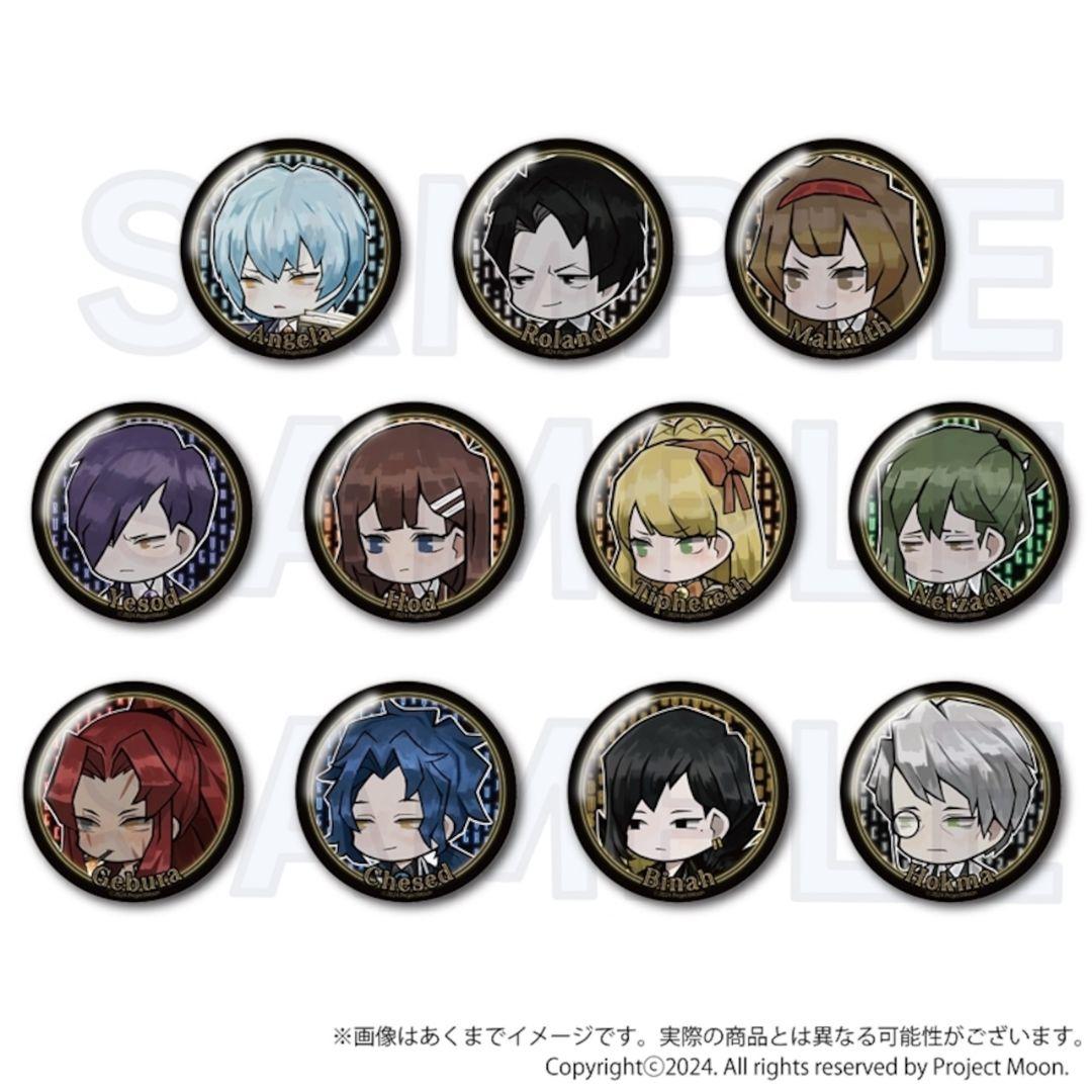 新品未開封 Library Of Ruina トレーディング缶バッジ BOX