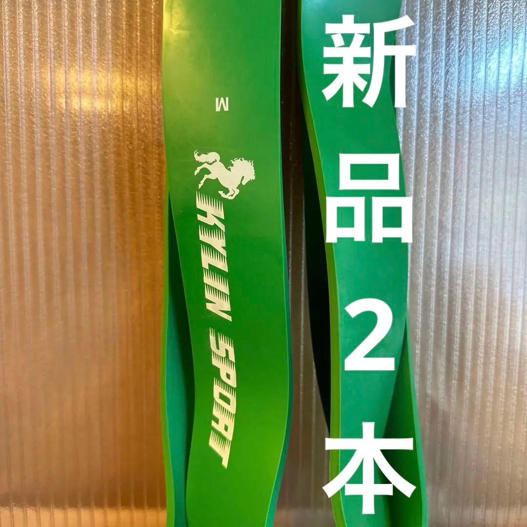 フィットネスチューブ　エクササイズバンド　2本