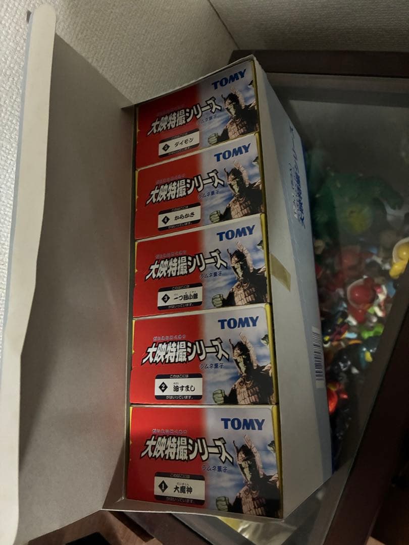 TOMY マルサン　大映特撮シリーズ　全5種　新品未開封 ミニソフビ　妖怪大戦争