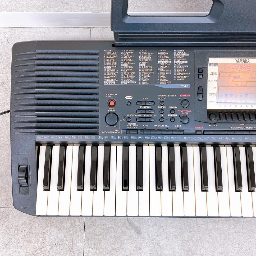 YAMAHA PSR-530 電子キーボード 61鍵 XG BONUSカード付