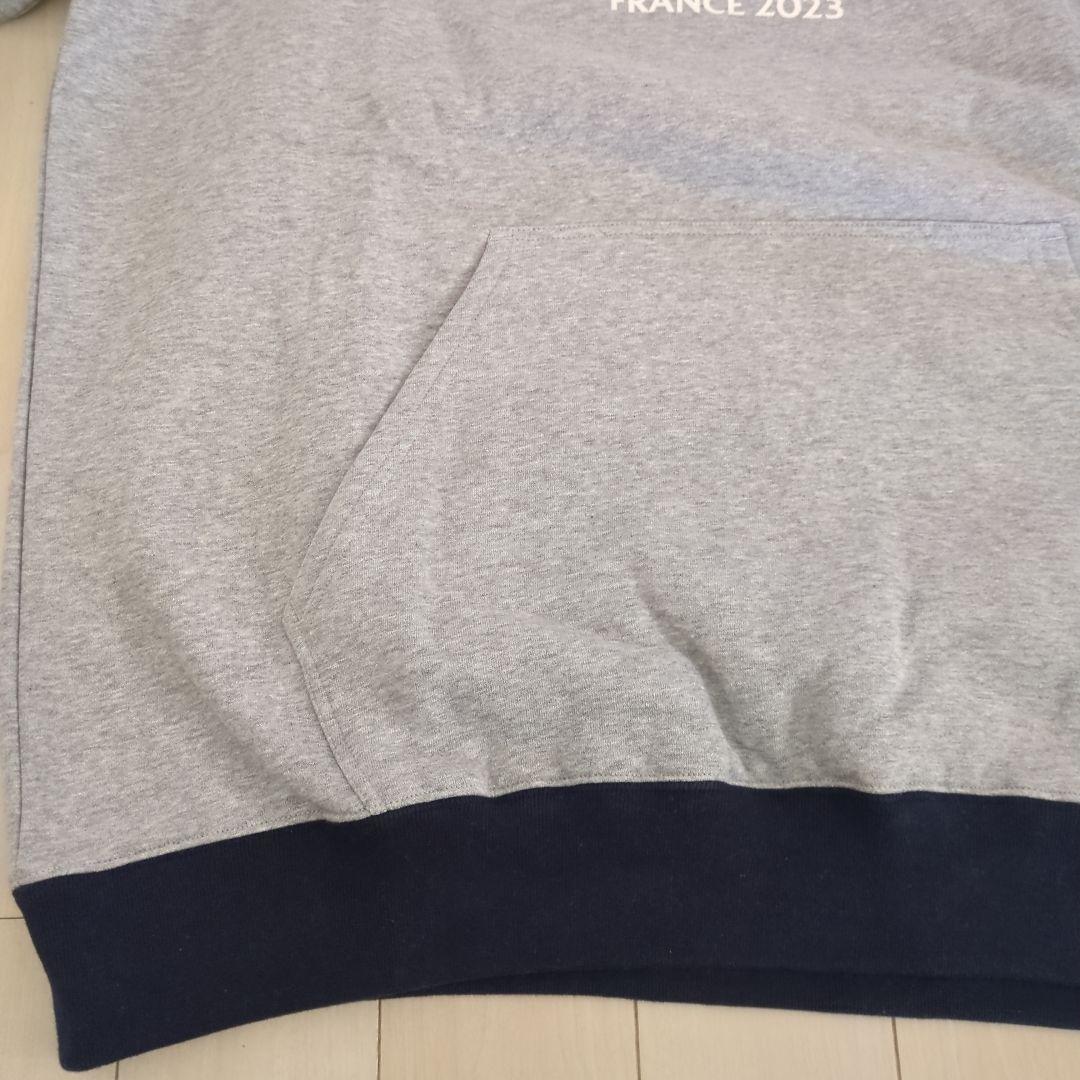 【新品タグ付】RWC 2023 FRANCE スウェットフーディトップ