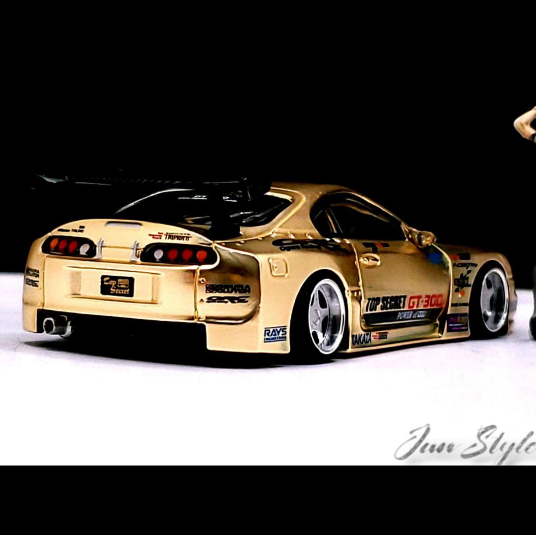 深リム改 1/64 TOPSECRET GT300 1995年展示風 カスタム品