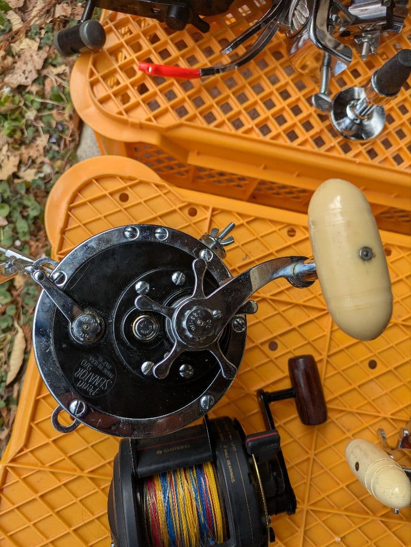 RYOBI　SHIMANO　ペンセネター　リール　海釣り　　カジキマグロ　釣り竿
