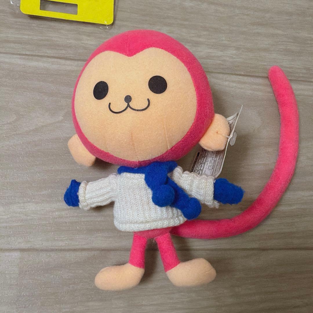 平成レトロ 希少 当時物 ピンキー モンキー Pinky ぬいぐるみ