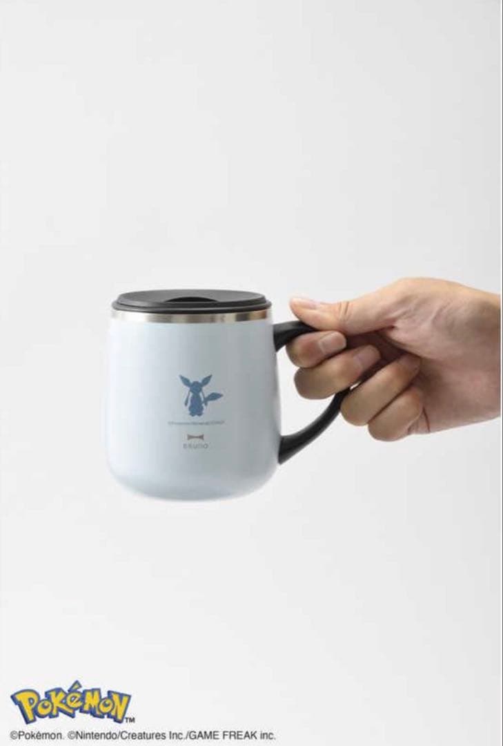 【数量限定】イーブイフレンズ Bruno 蓋つきステンレスマグ グレイシア