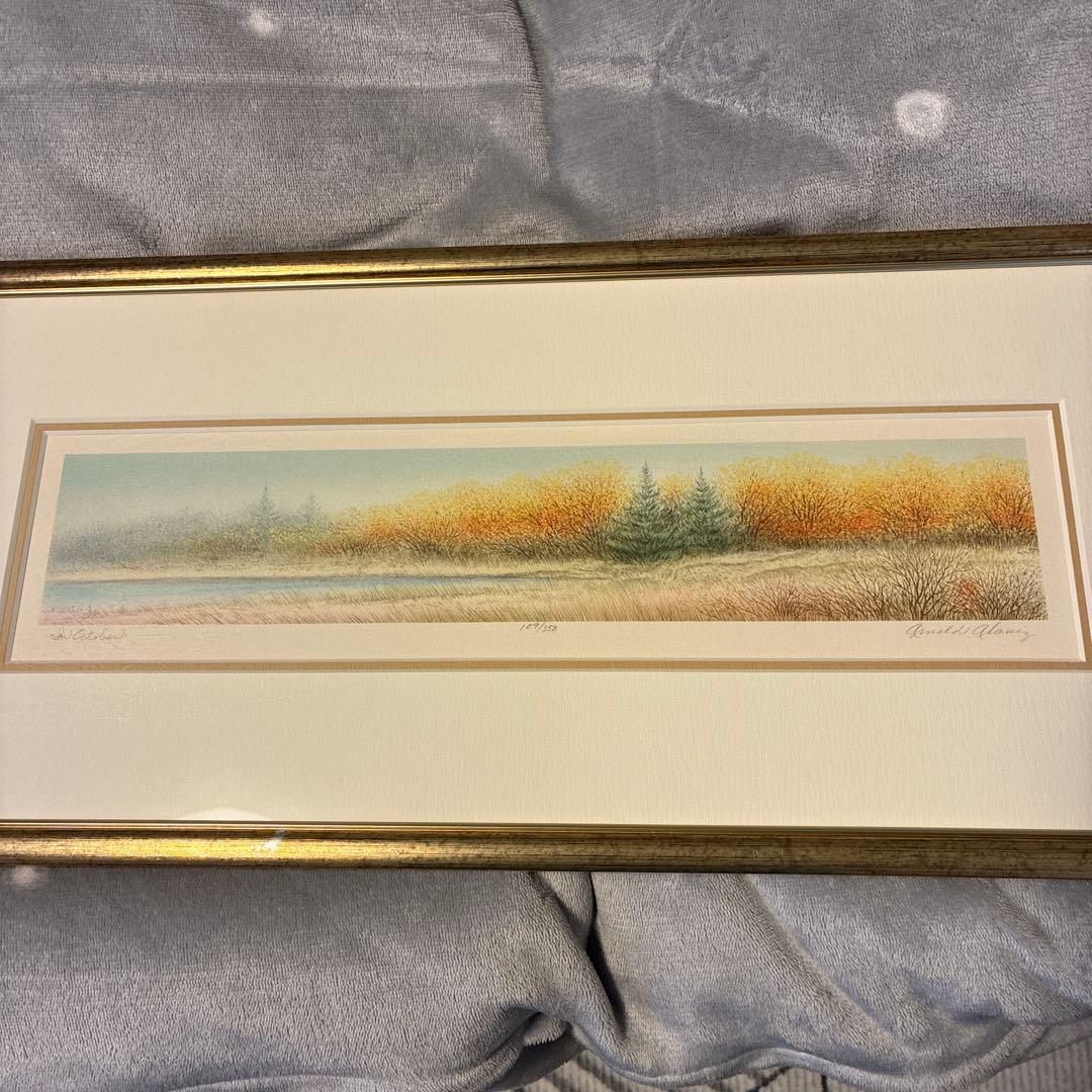 風景画 リトグラフ Richard Allen 限定版 125/250