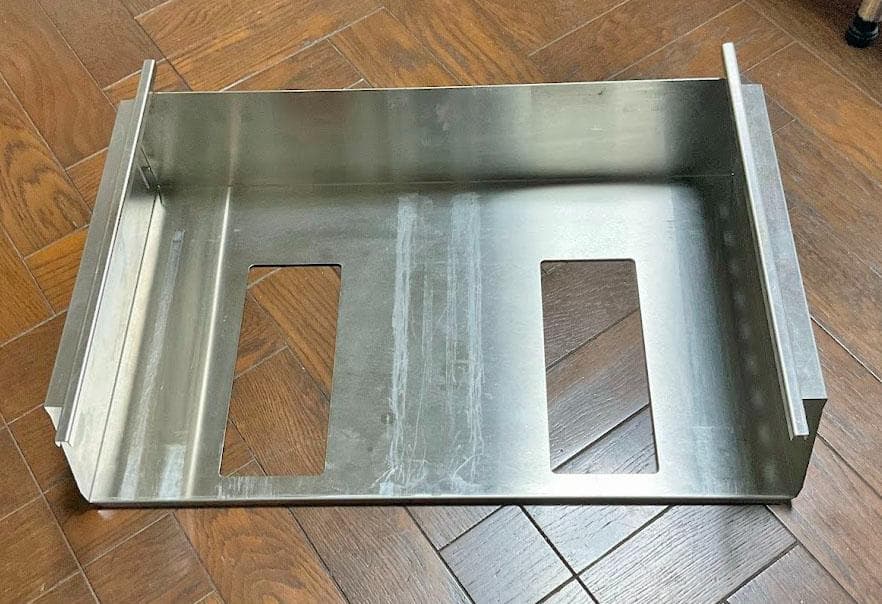 ユニフレームツーバーナーUS-1900 IGTテーブルビルトイン用アダプター