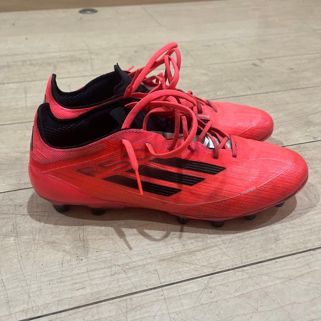 adidas F50サッカーシューズ ピンク 収納バッグ付き