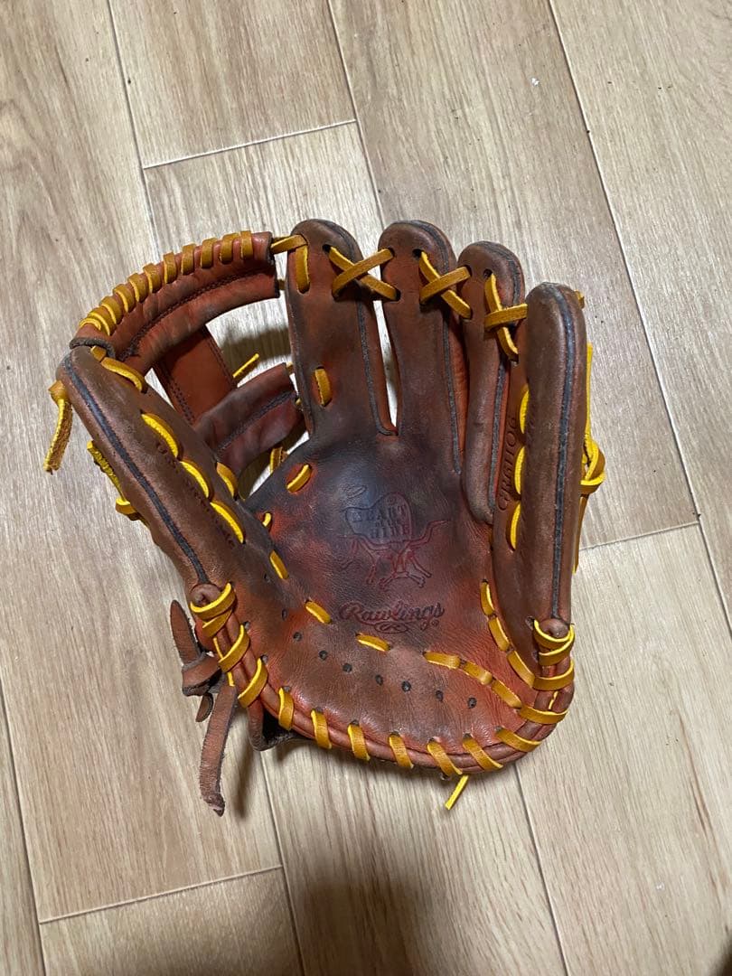 ローリングス　軟式グローブ　内野手用