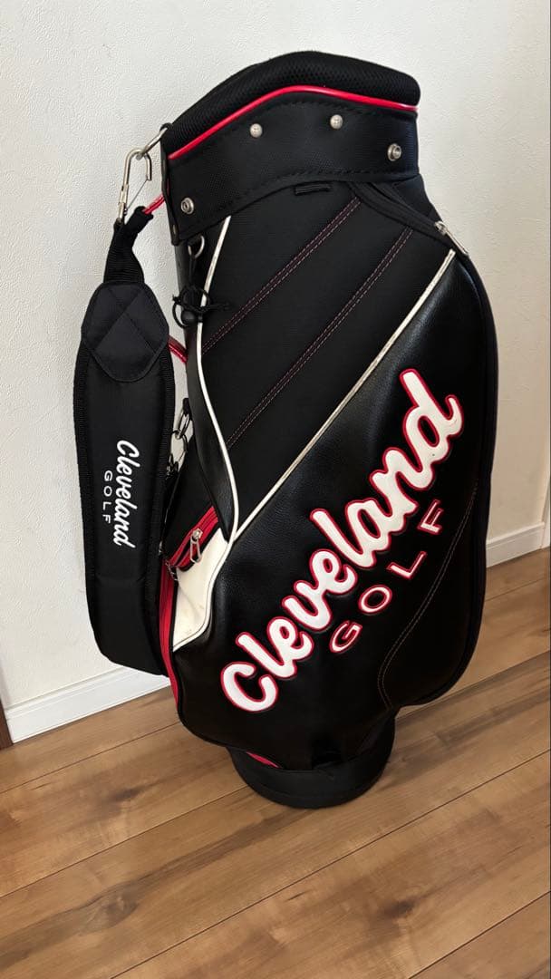 Cleveland Golf キャディバッグ ブラック/ホワイト