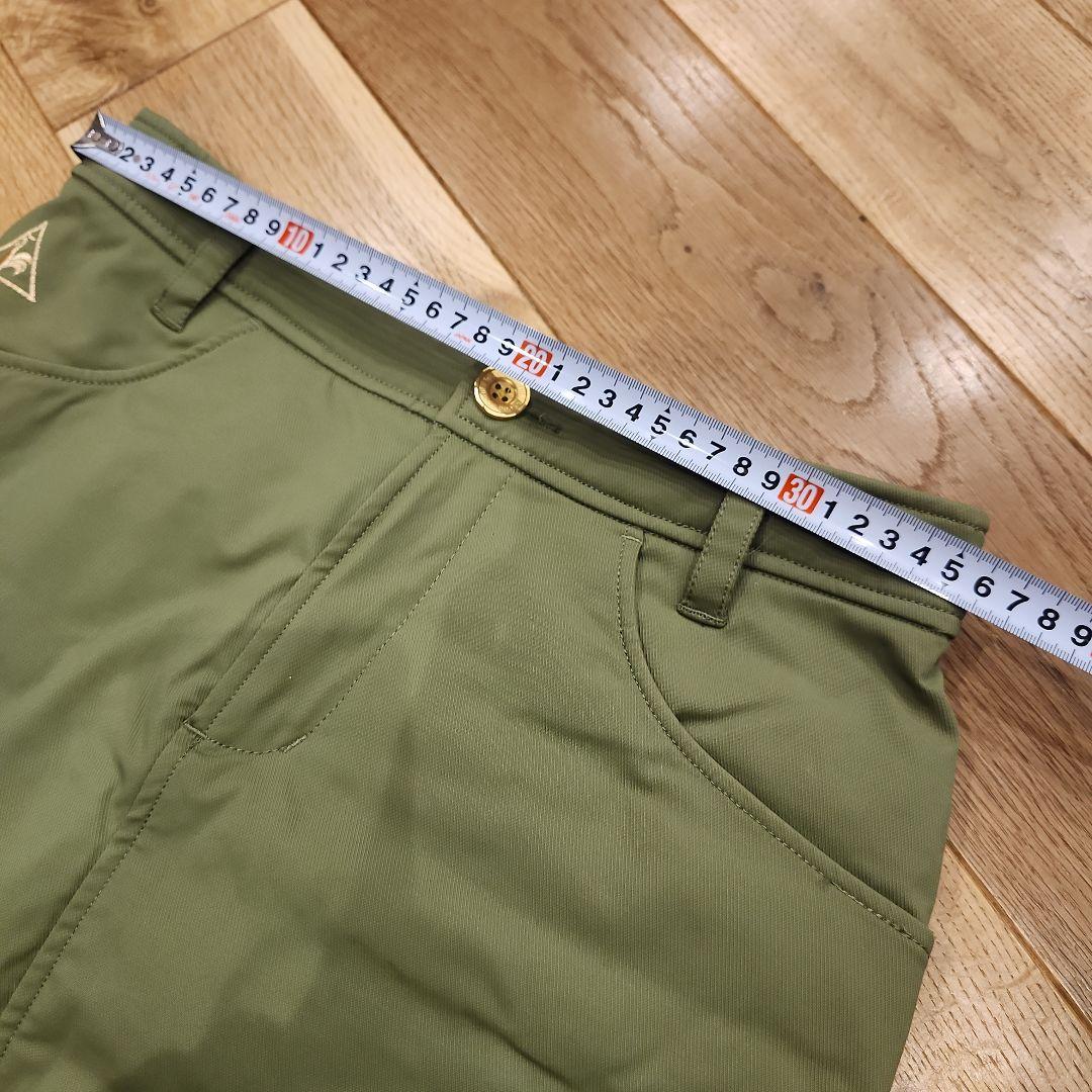 ルコック le coq sportif ウェア ゴルフ　スカート　カーキ　7
