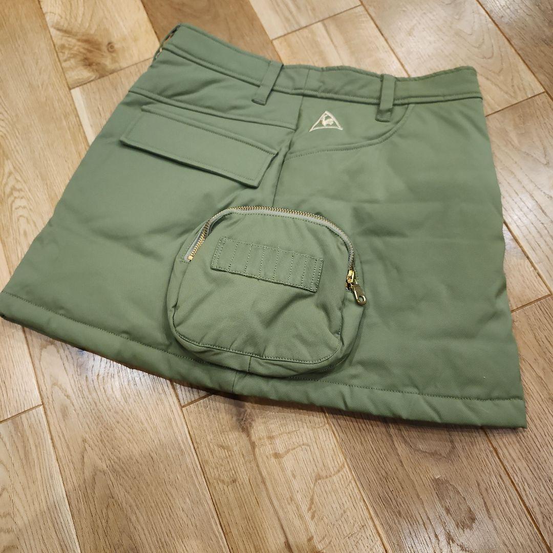 ルコック le coq sportif ウェア ゴルフ　スカート　カーキ　7