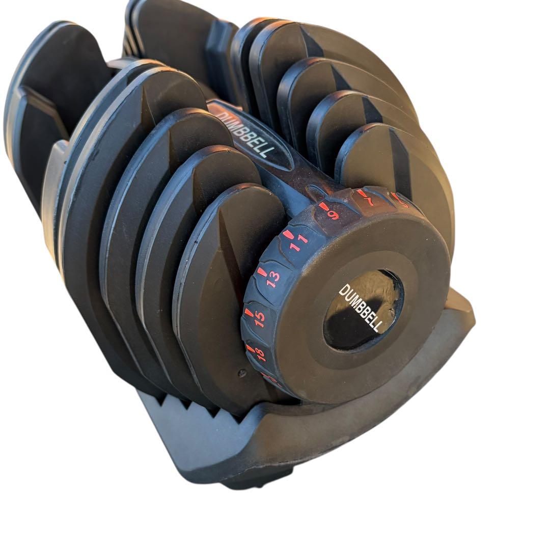 【動作確認済】DUMBBELL 可変式ダンベル 40kg ①