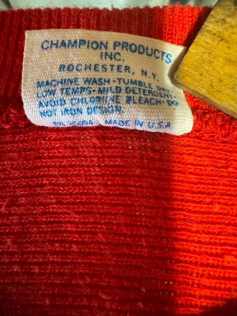 Champion バータグ　フットボールtシャツ チャンピオン　70s
