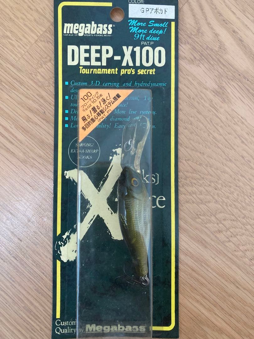 メガバス DEEP-X100 X200 5個セット オールドルアー 新品未使用