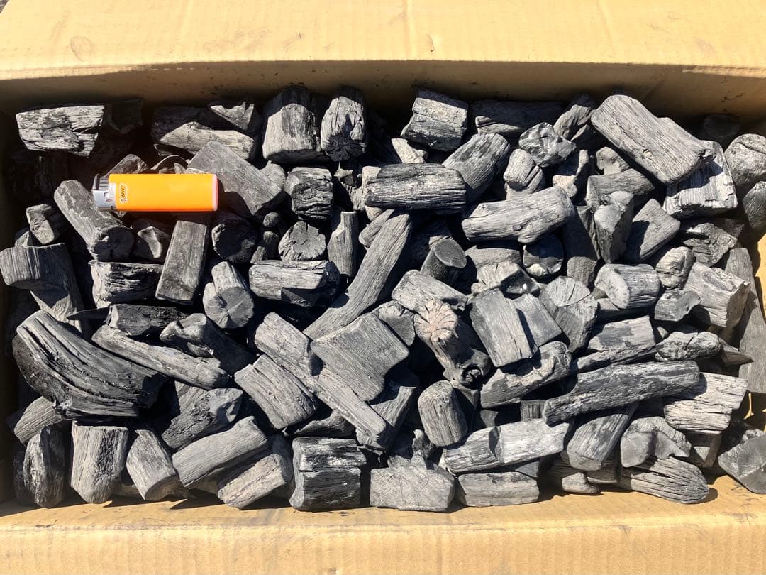 紀州備長炭 馬目並１５キロ