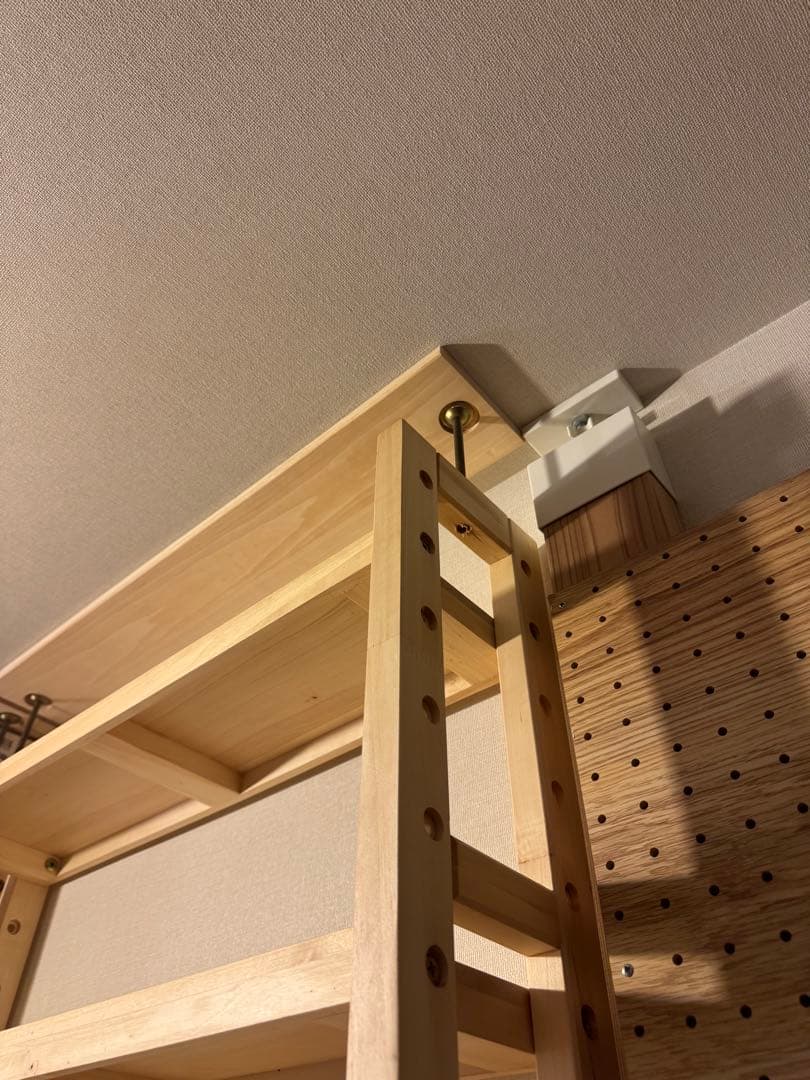 ベルメゾン　木製オープンシェルフ ナチュラル