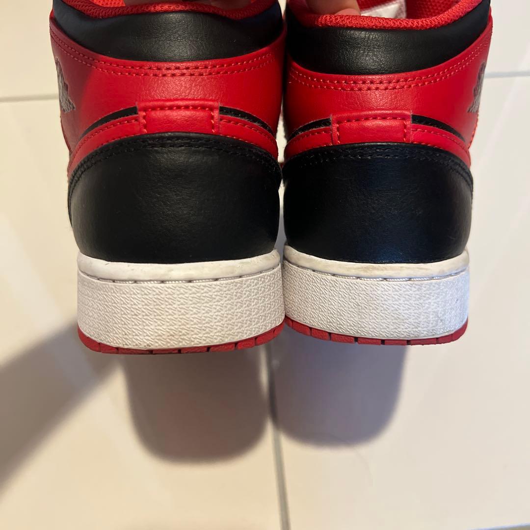Nike Air Jordan 1 赤黒 ハイカットシューズ25cm